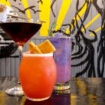 A selection of drinks at Pollo Club