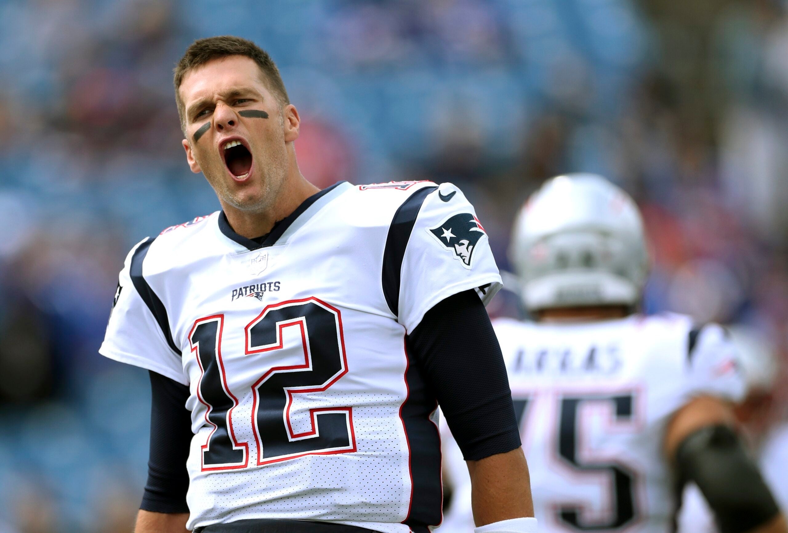 Eric Rosenthal on X: Get someone who looks at you like Tom Brady