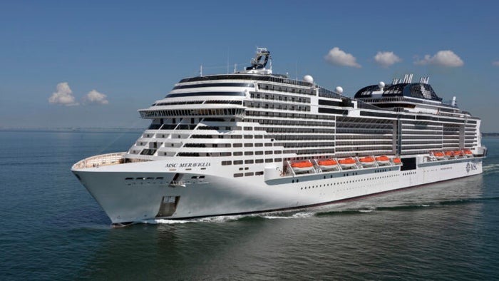 msc cruise ship boston