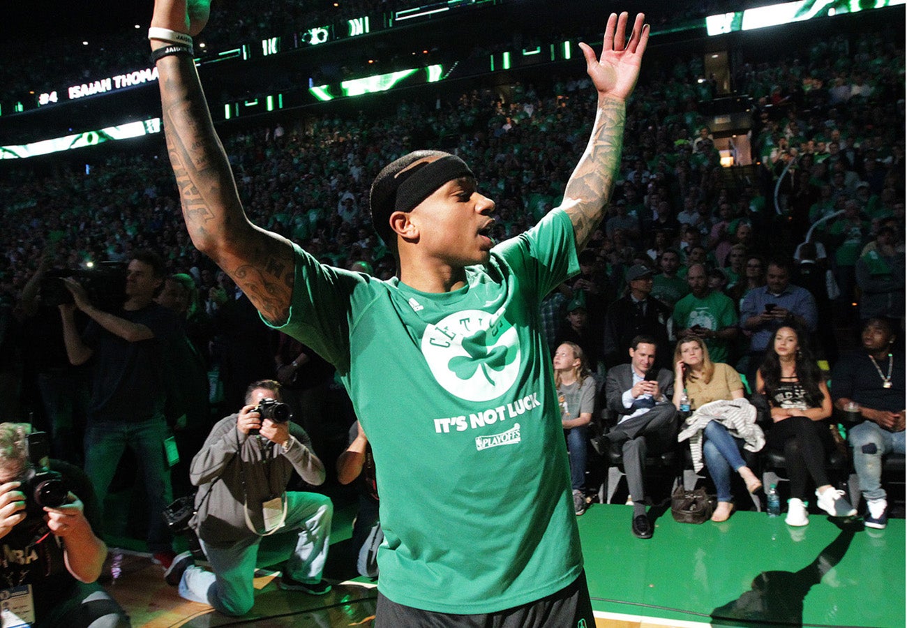 Celtics' Jrue Holiday Called Isaiah Thomas Before Picking No. 4 Jersey  Number