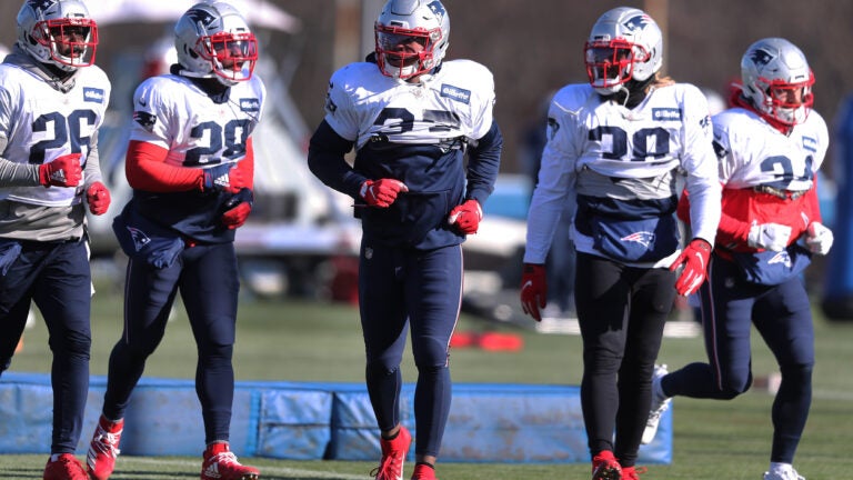 Patriots running backs