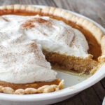 Maple walnut pumpkin pie