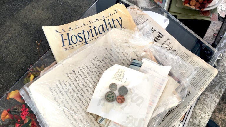 Contents of the S&S time capsule
