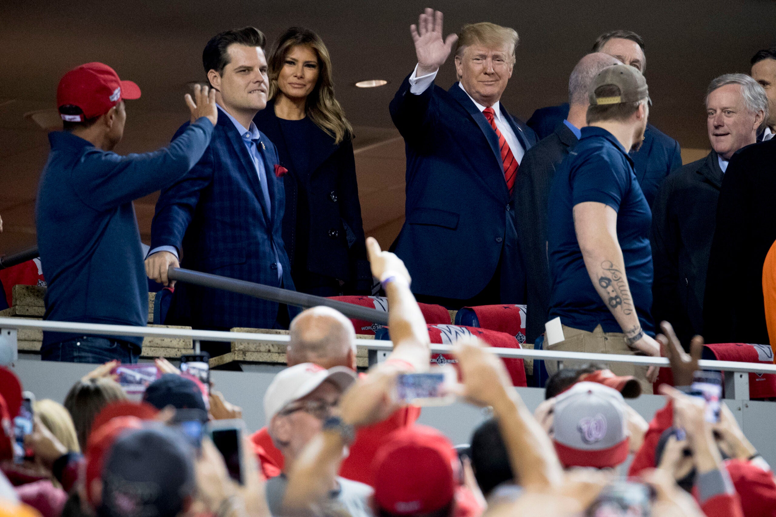 World Series champion Nationals celebrated by Trump at White House - ESPN