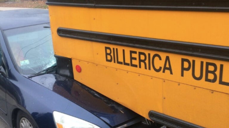 ‘Pay Attention’: Car Crashes Into Back Of Billerica School Bus