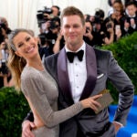Tom Brady and Gisele Bundchen at the 2017 Met Gala.
