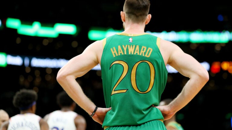 Gordon Hayward is sticking around for the rest of the playoffs