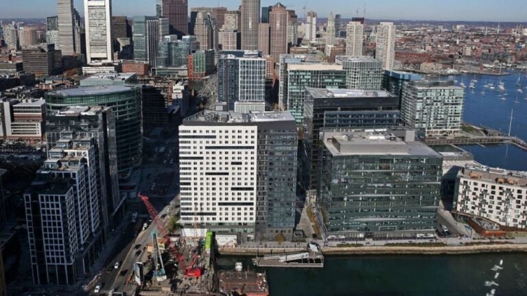 Boston-Skyline-Seaport-Cranes