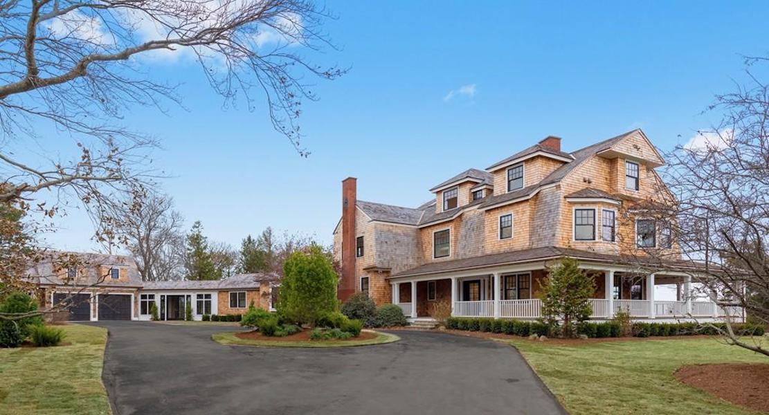 Luxury Home of Week For 4.9M, Shinglestyle Cohasset estate