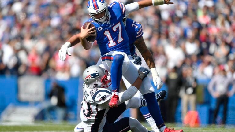 Josh Allen's Bills Nearly Perfect in Dismantling the Patriots