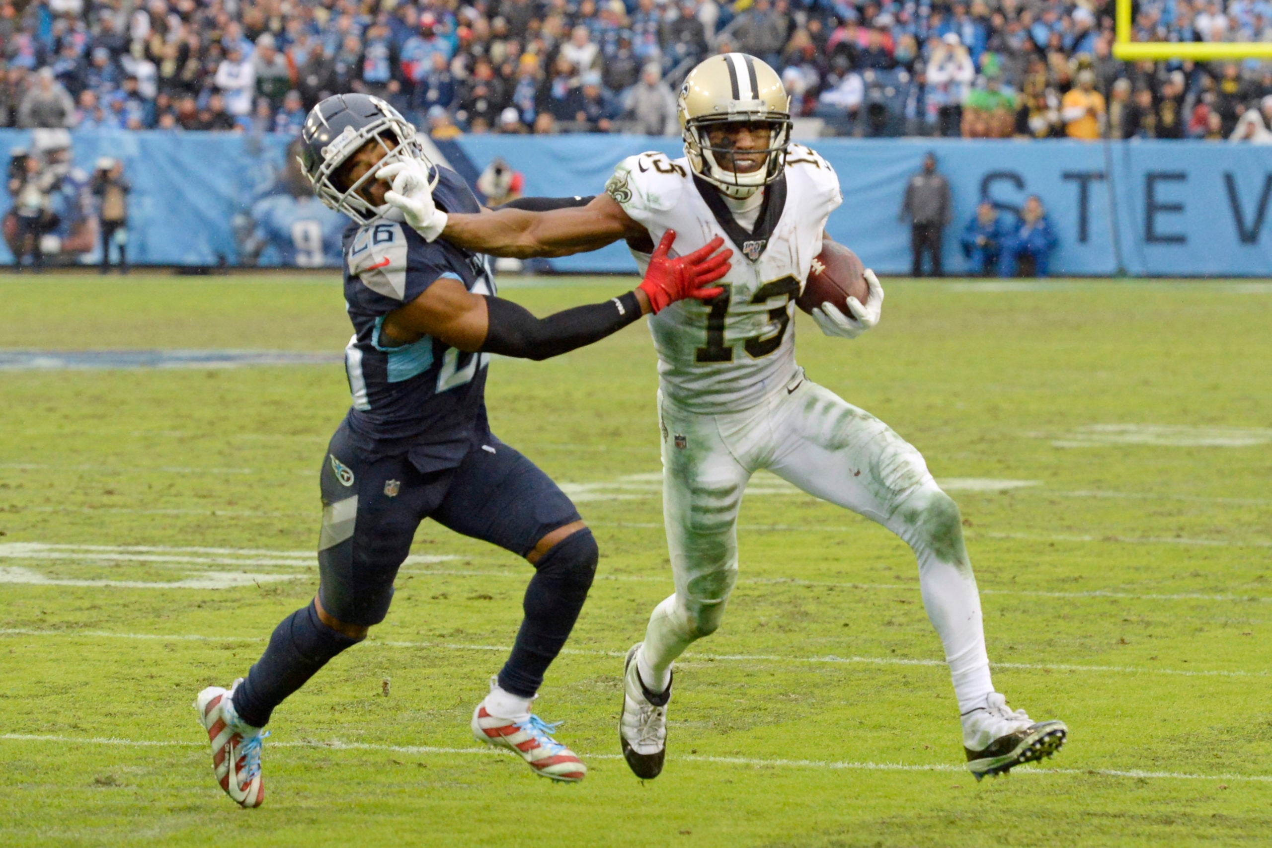 New Orleans Saints receiver Michael Thomas sets mark for most receptions in  first three seasons