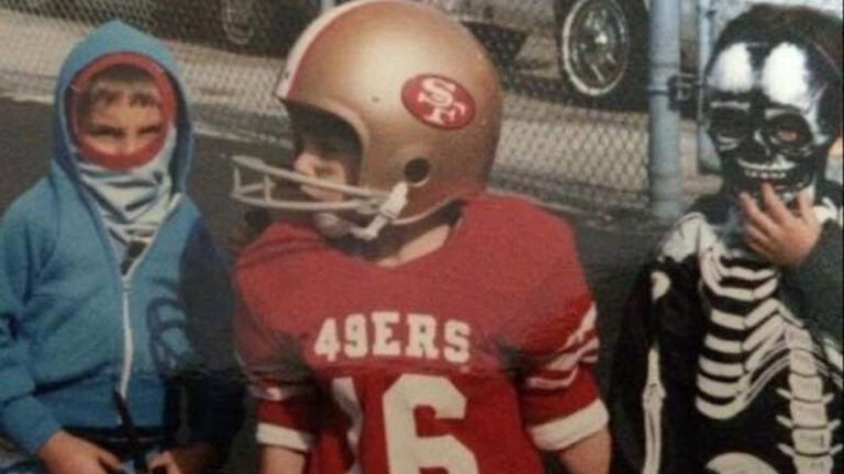 Tom Brady looks unrecognizable as he plays BASEBALL as a teen