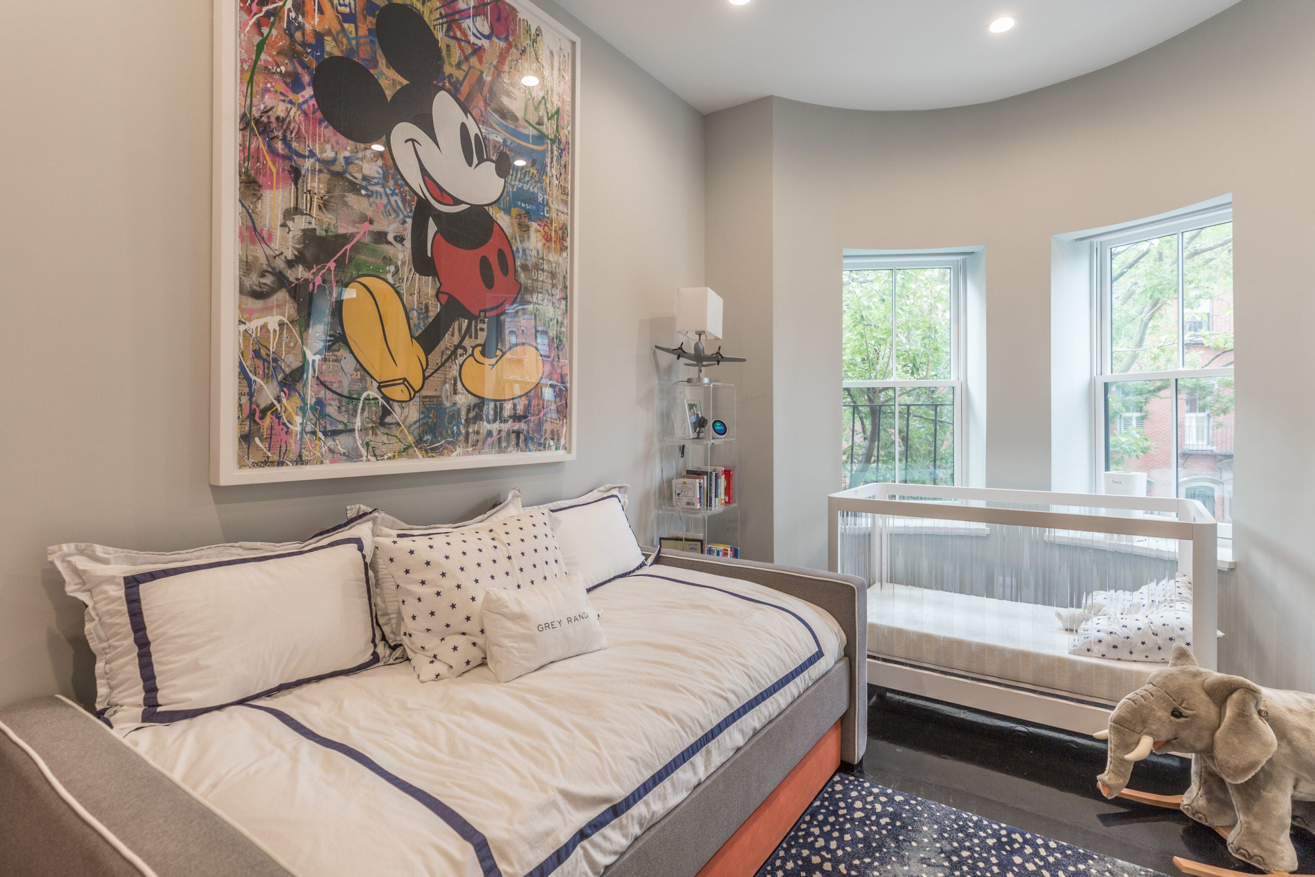 Just listed For 6.7M, South End home with floating staircase