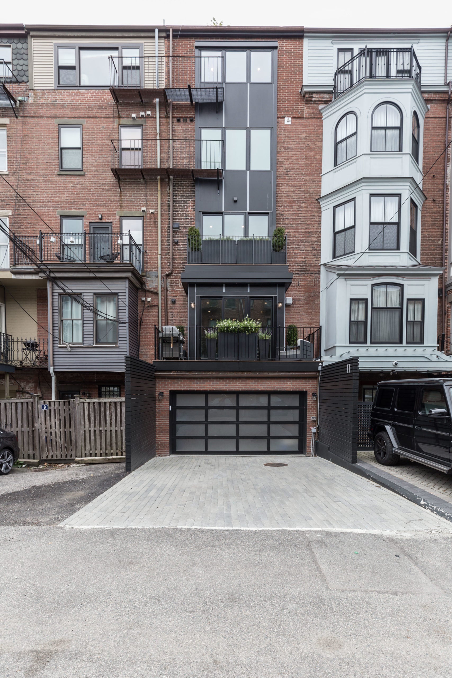 Just listed For 6.7M, South End home with floating staircase