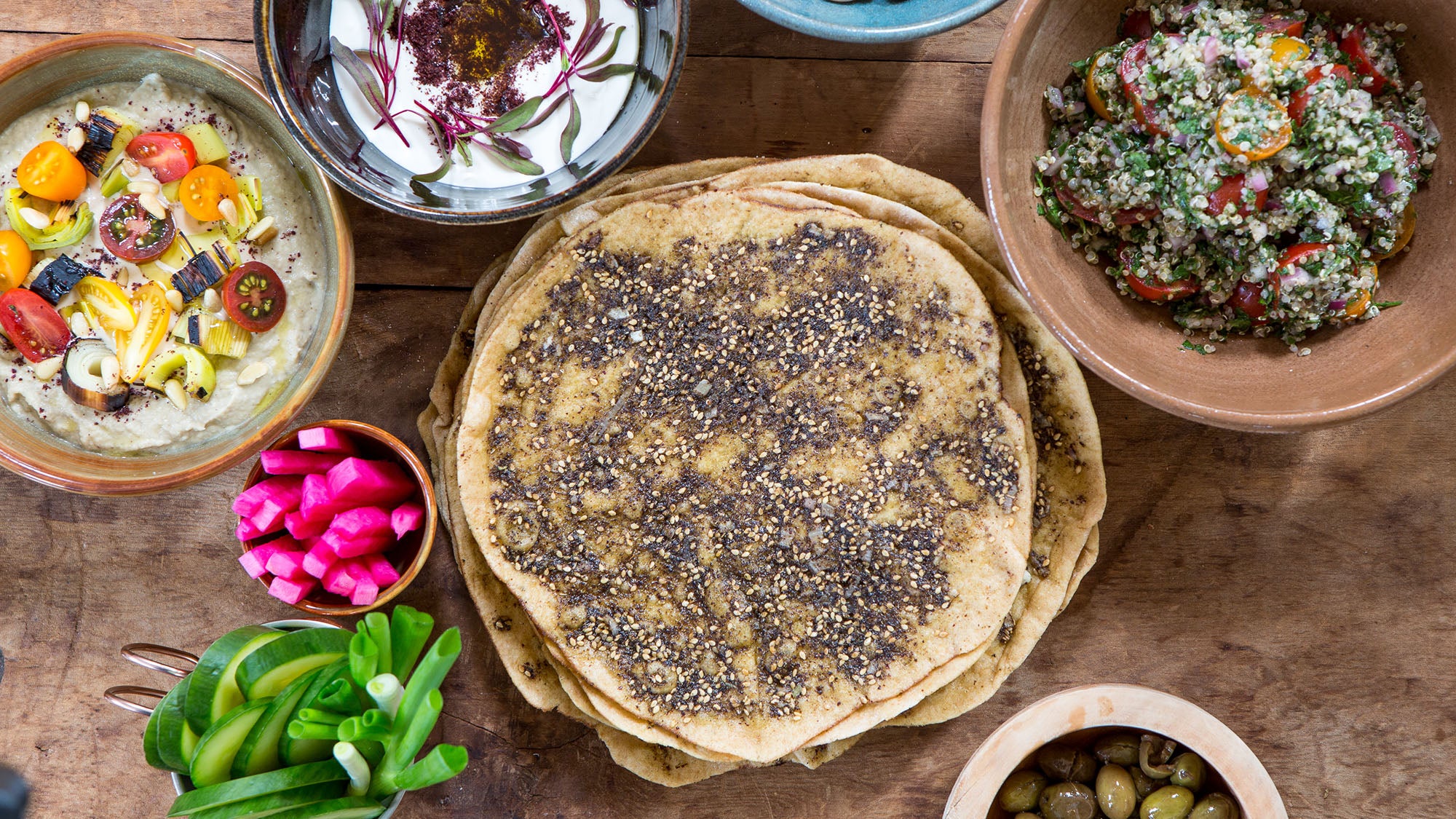 A spread at LuLu Green