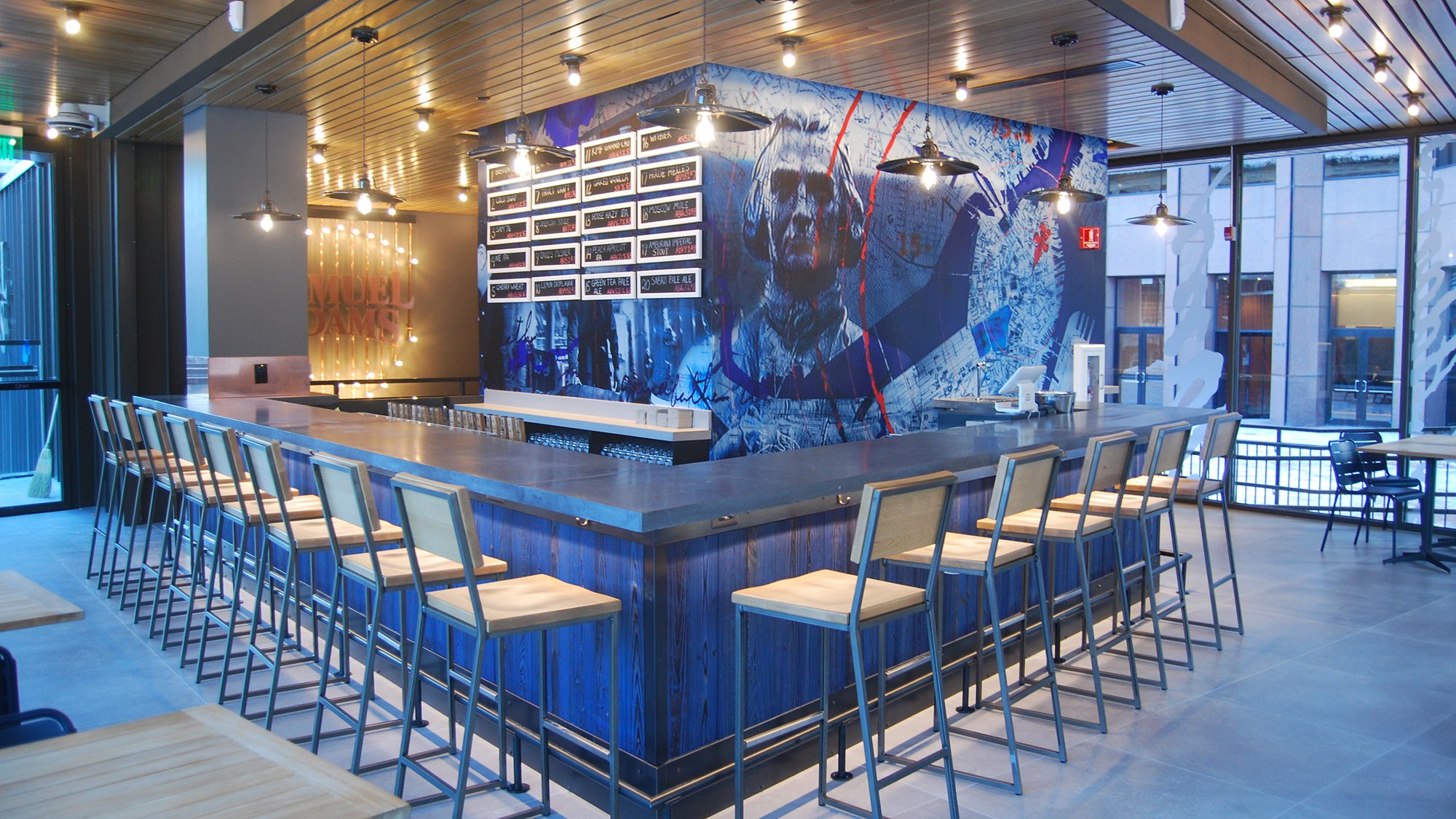 Here's your first look at the new Samuel Adams Boston Tap Room at