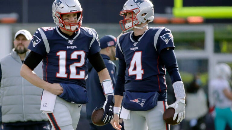 Jarrett Stidham said learning from Tom Brady this season was 'priceless'