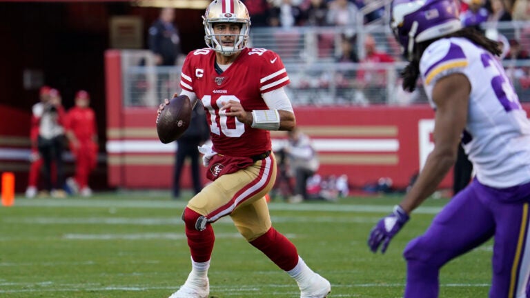 Are some 49ers glad the season is now in Jimmy Garoppolo's hands?