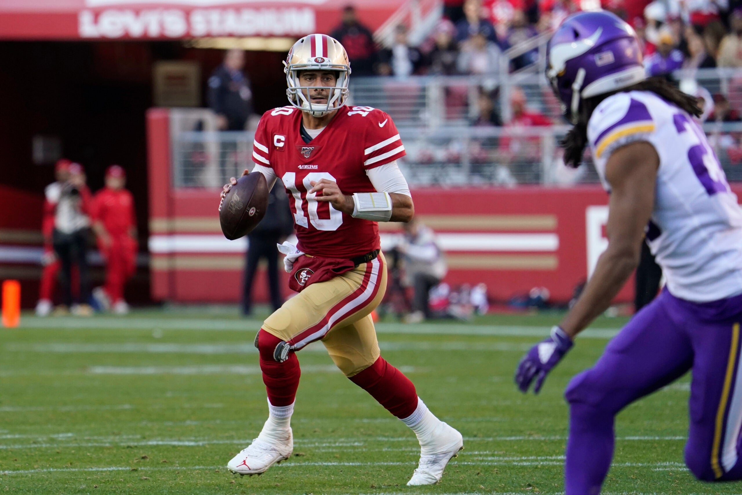 Are some 49ers glad the season is now in Jimmy Garoppolo's hands?