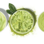Matcha lattes at Dunkin'