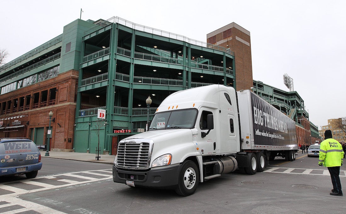 Babe Ruth's granddaughter attends last 'Truck Day' at McCoy