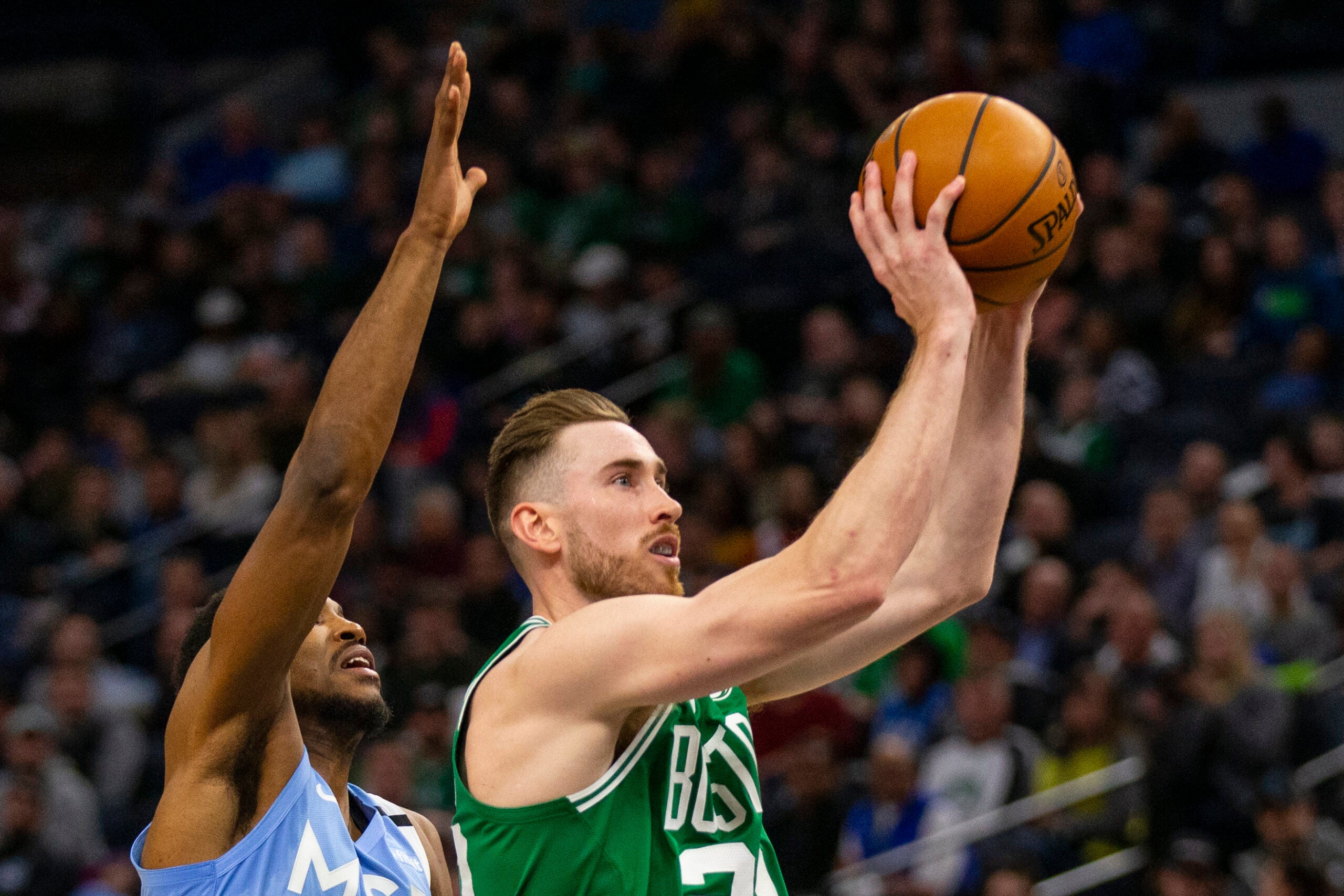 Gordon Hayward scores 10 points for Celtics in return from