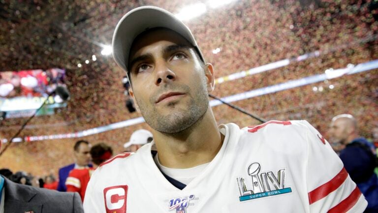 Who is Jimmy Garoppolo's girlfriend? All you need to know ahead of Super  Bowl LIV - Mirror Online