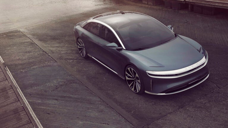 California based electric car company sales