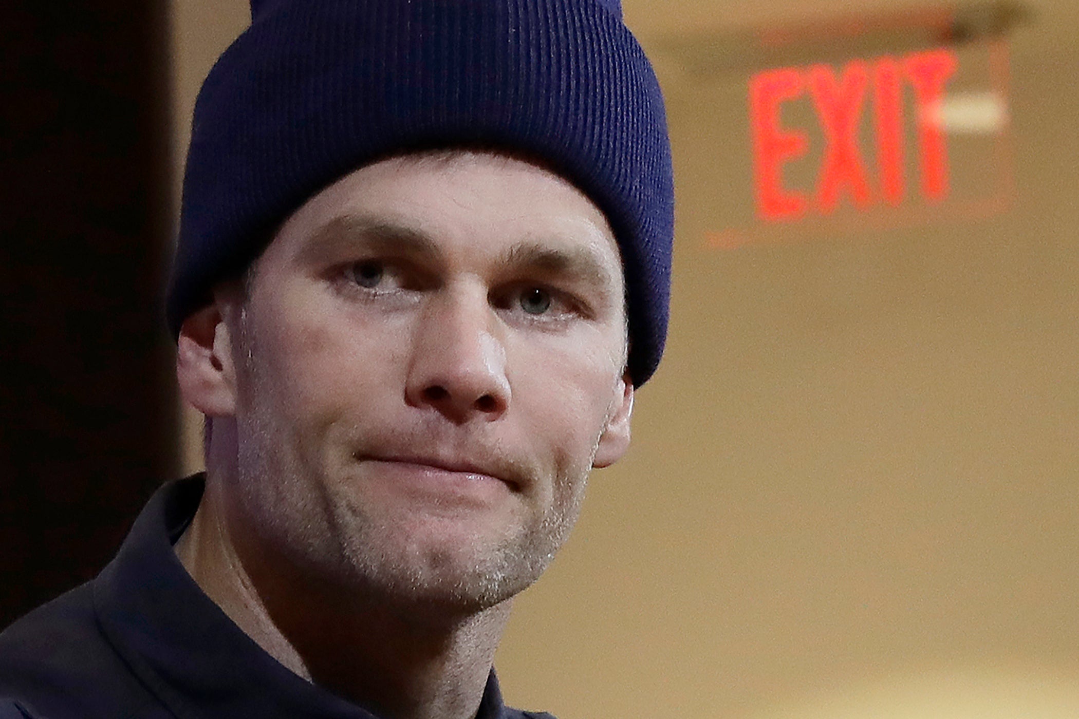 Never-before-heard Tom Brady conference call after joining New