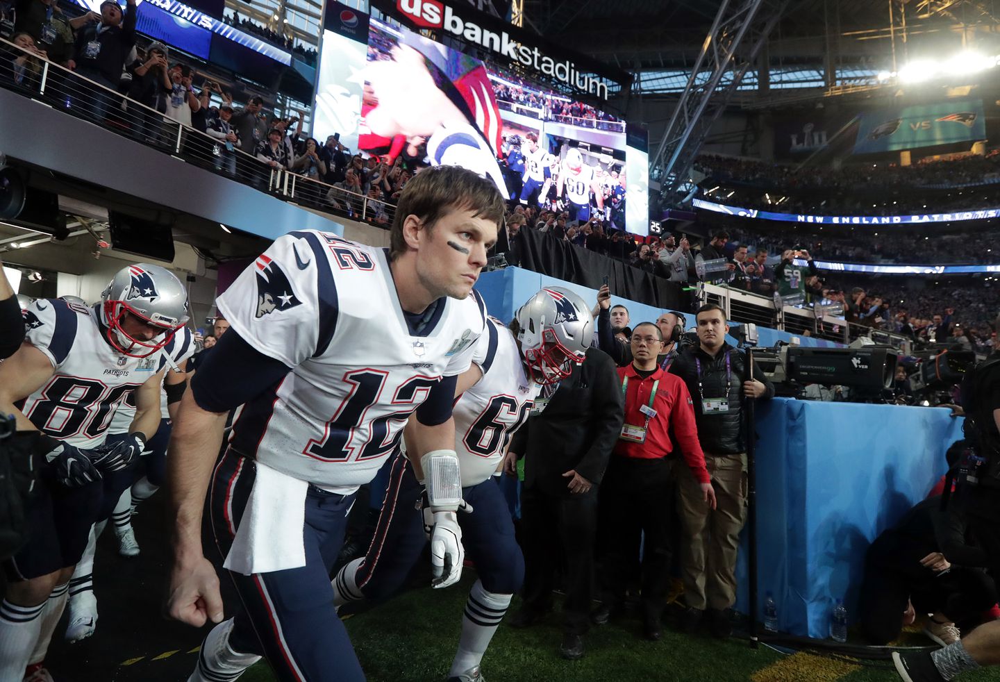 Jeff Darlington had Tom Brady covered the whole way