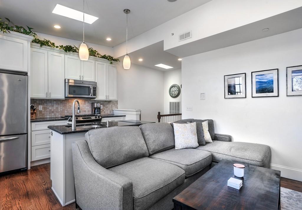 Just listed A onebedroom Southie condo with a deck for 540,000