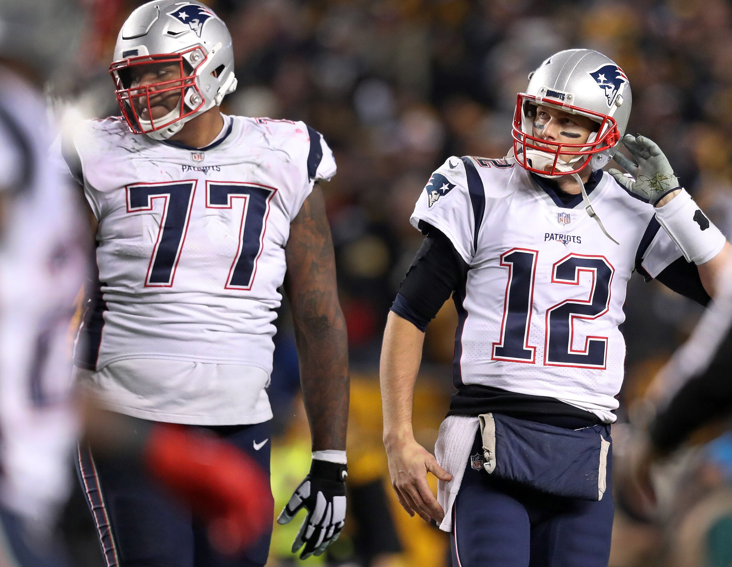 Raiders tackle Trent Brown wants Tom Brady to join him in Las Vegas