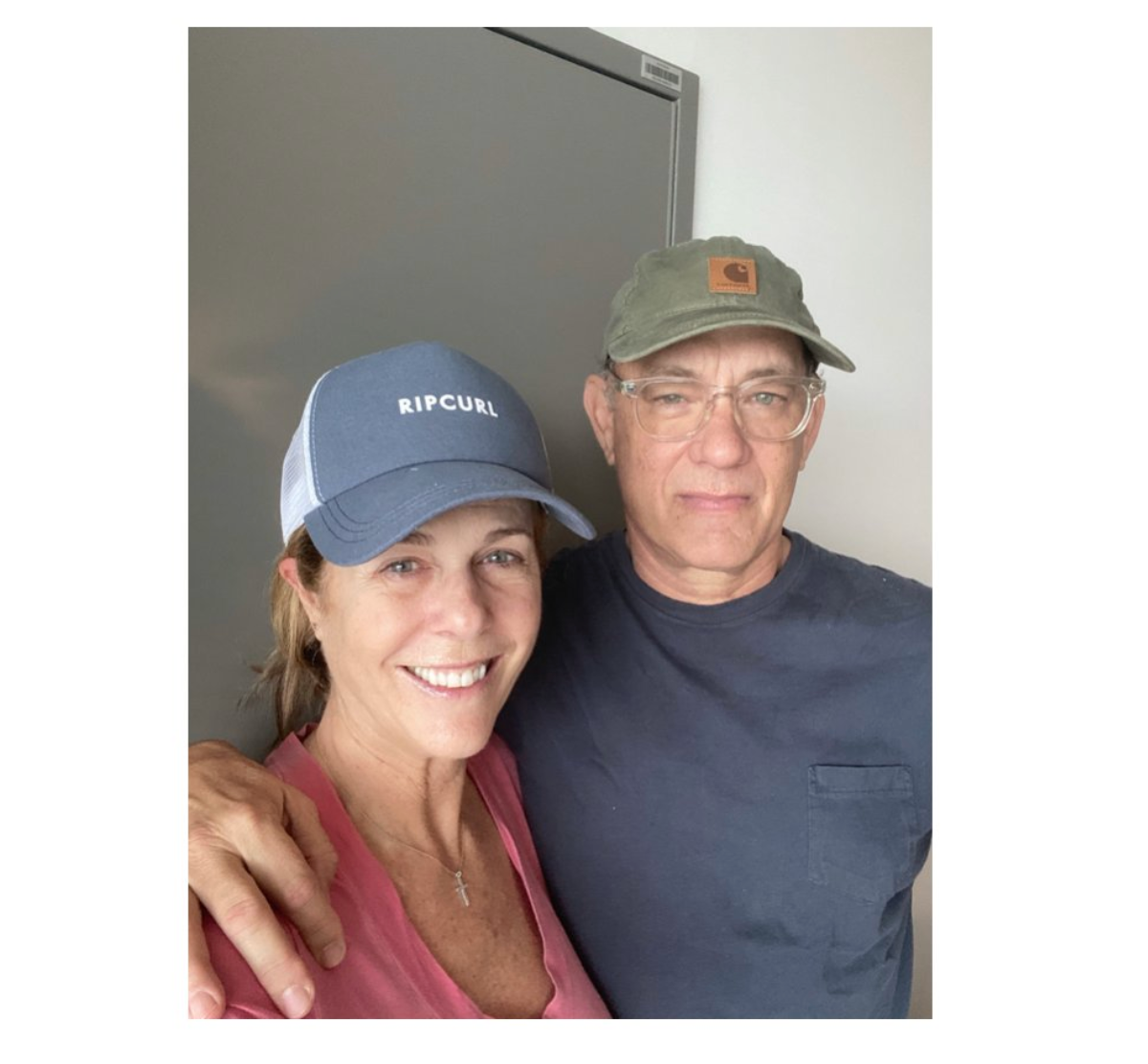 Tom Hanks and Rita Wilson