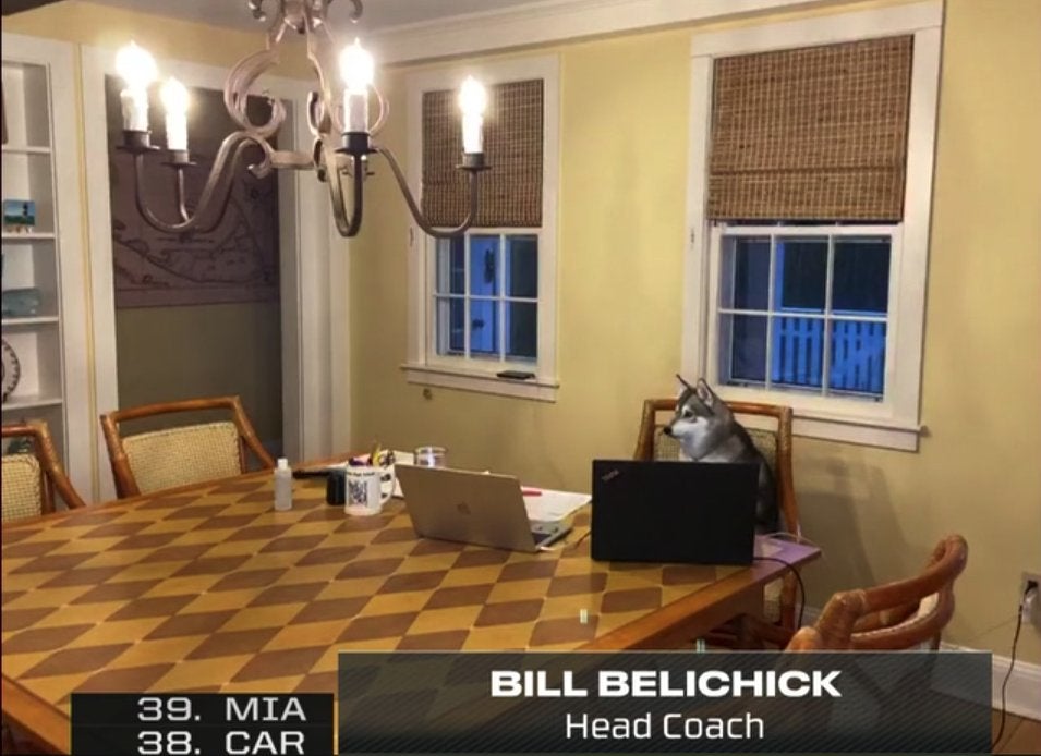 Photos: What Bill Belichick's Draft Setup Looks Like Today - The Spun:  What's Trending In The Sports World Today