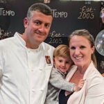 Nathan Sigel, Erin Barnicle, and their son, Spencer