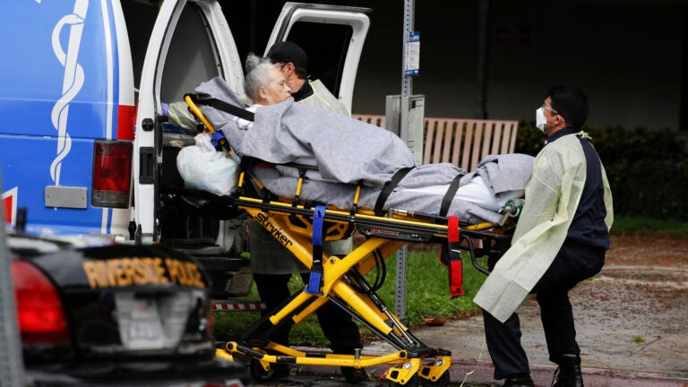Virus Outbreak California Nursing Homes