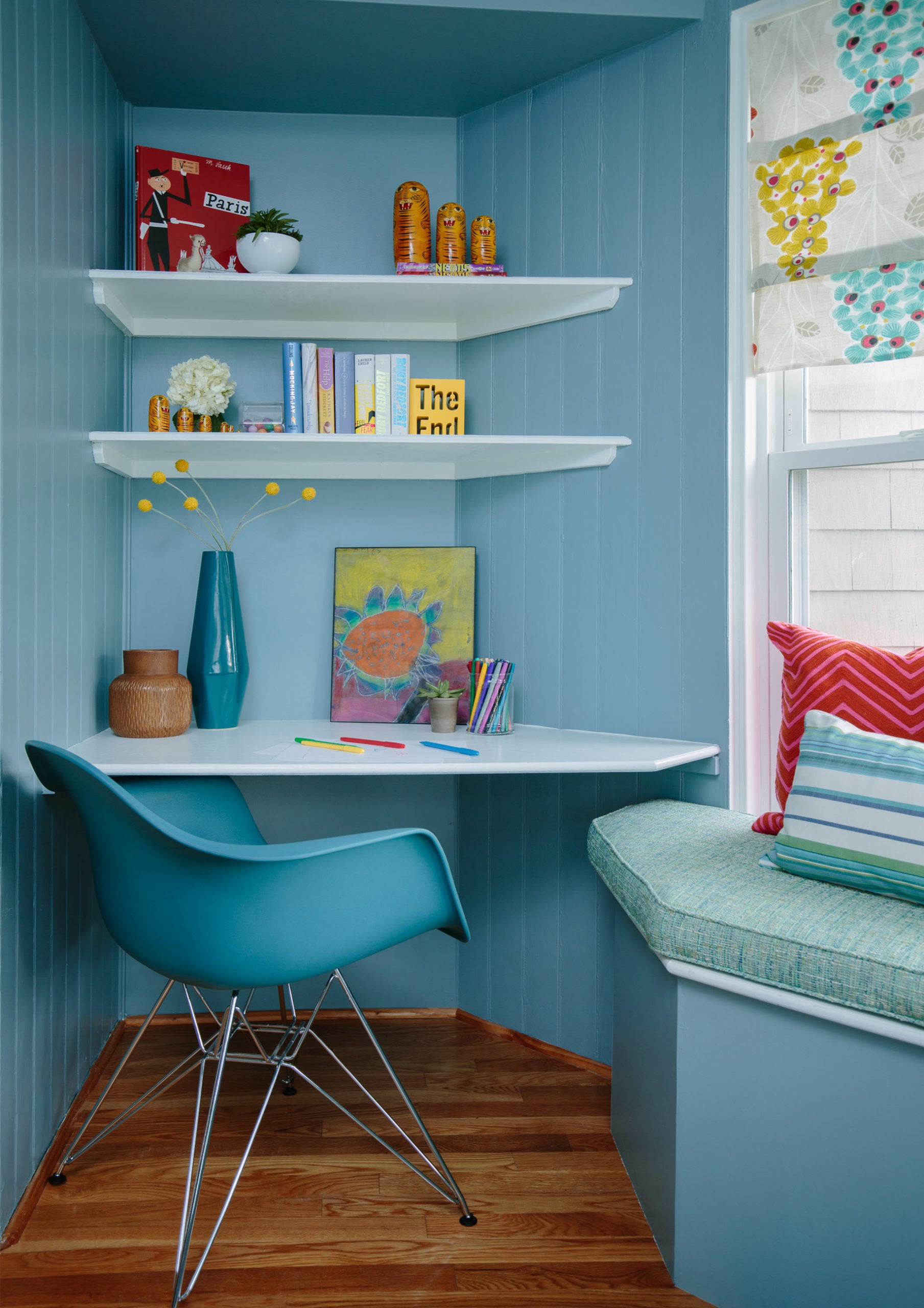 Homework Desk in Olivia's Room & Back-to-School - Bless'er House