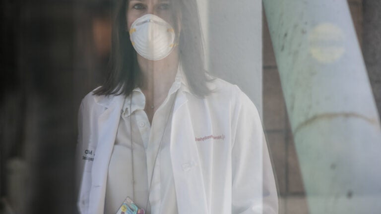 Dr. Kasi McCune, a transplant surgeon at Columbia New York-Presbyterian Medical Center.