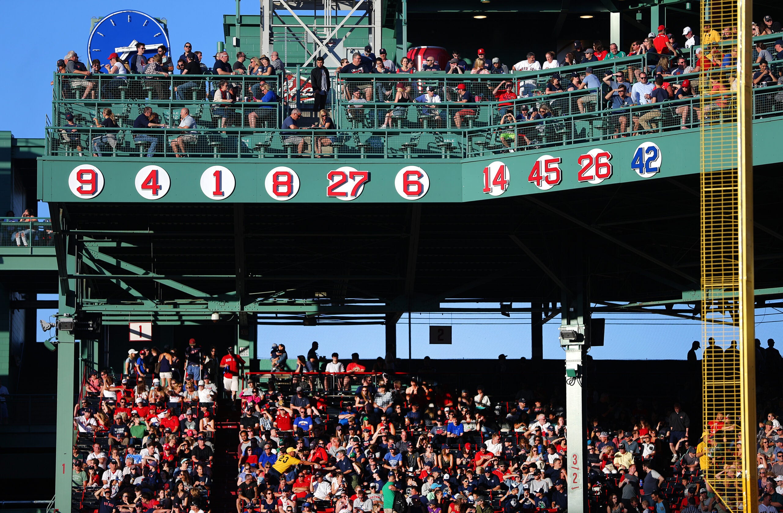 If the Boston Red Sox retired numbers like the New York Yankees do