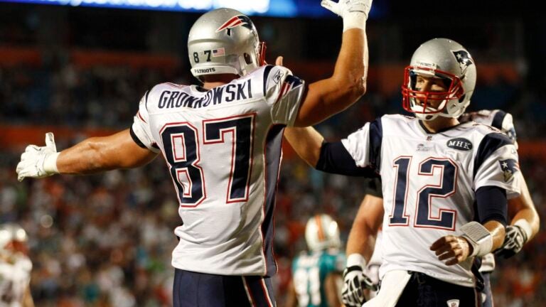 Love the throwback uniform  Gronk, Gronkowski, Boston sports