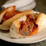 Meatball panini at Artú