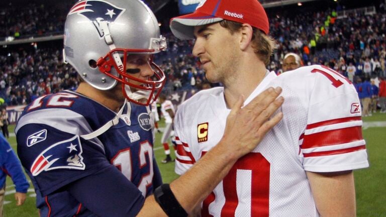 Tom Brady and Eli Manning