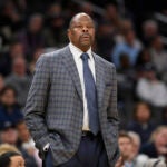 Georgetown head coach Patrick Ewing.