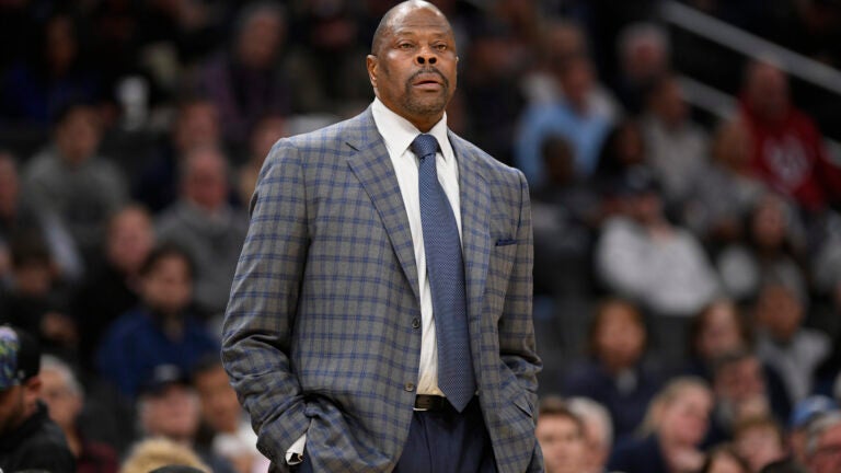 Georgetown head coach Patrick Ewing.