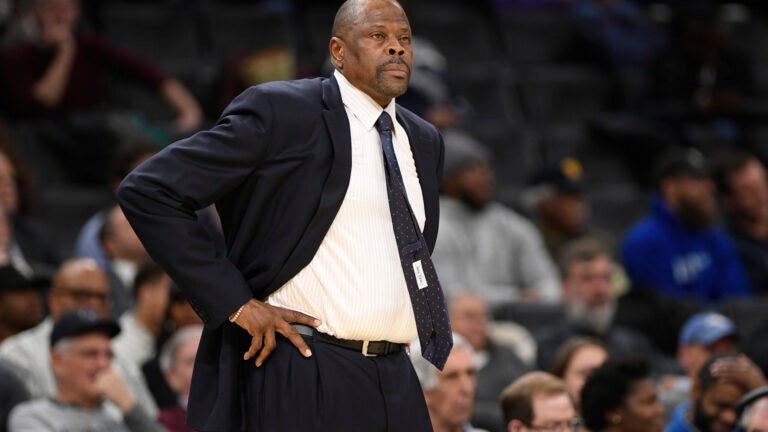 Georgetown head coach Patrick Ewing.