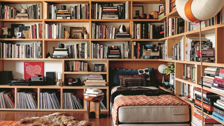In a Zoom meeting? Your bookshelves are showing