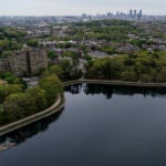 Brookline and the Boston Skyline.