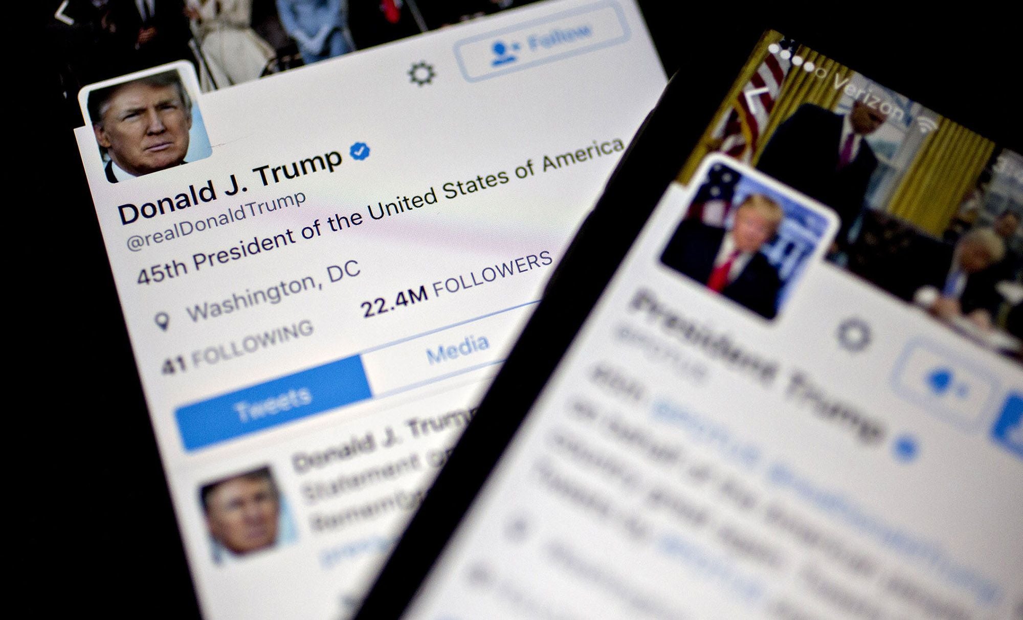 In A First, Twitter Adds Fact-check Warnings To Trump Tweets