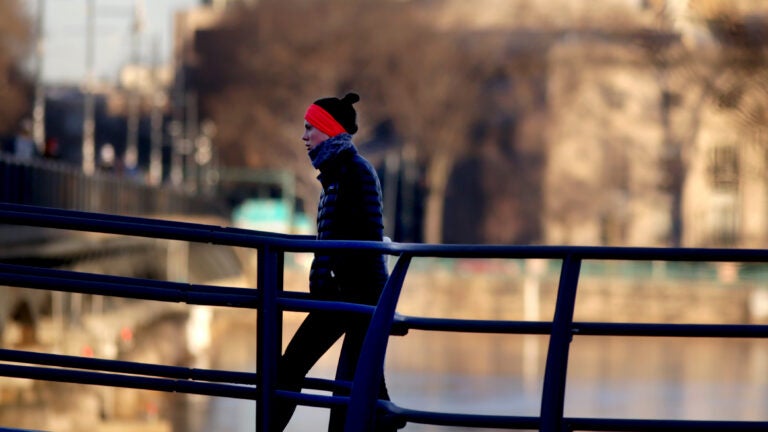 A cold morning in Boston.