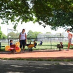 The Treble Circle Tot Lot in Boston.